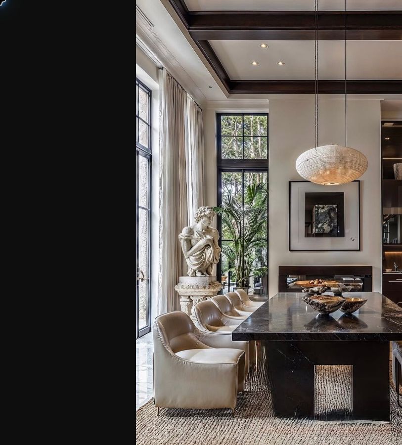 Dining room published by TBC Custom Home Builder